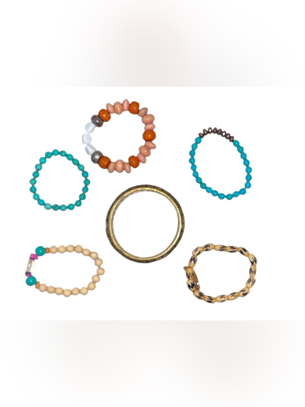 Colorful Beaded Bracelet bundle lot set